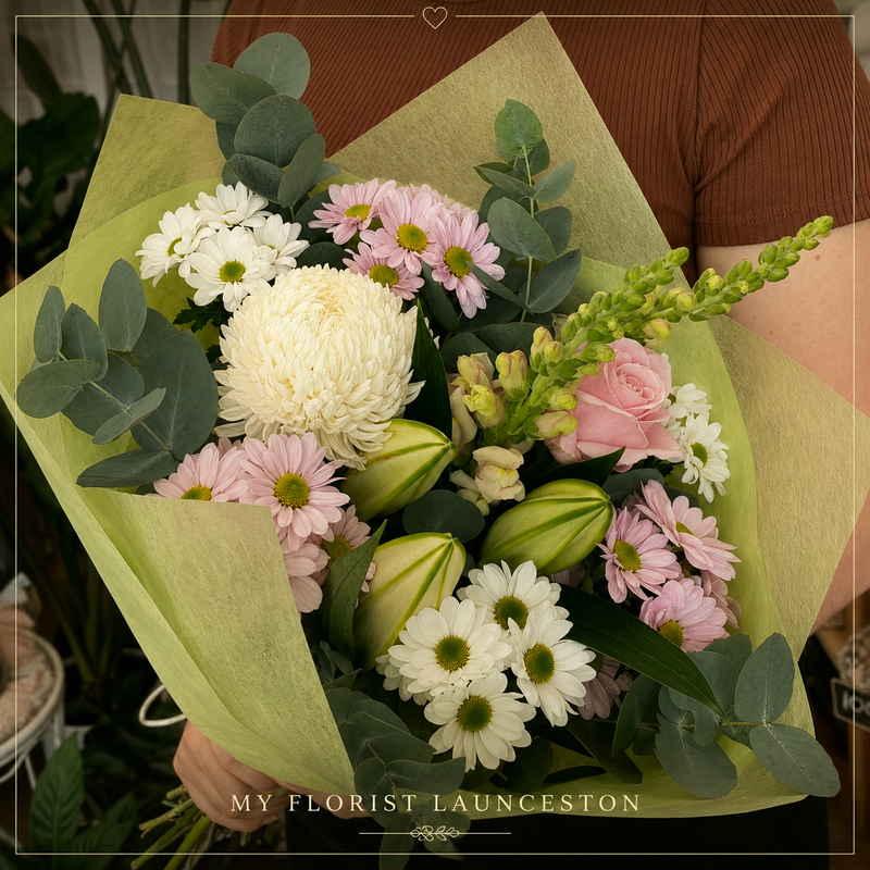 Popular flower arrangement collection at My Florist Launceston including bouquets.