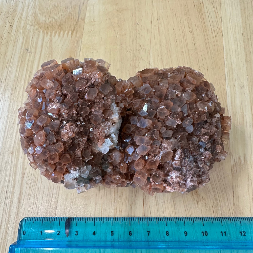 Aragonite Sputnik – Natural Hexagonal Crystal Cluster