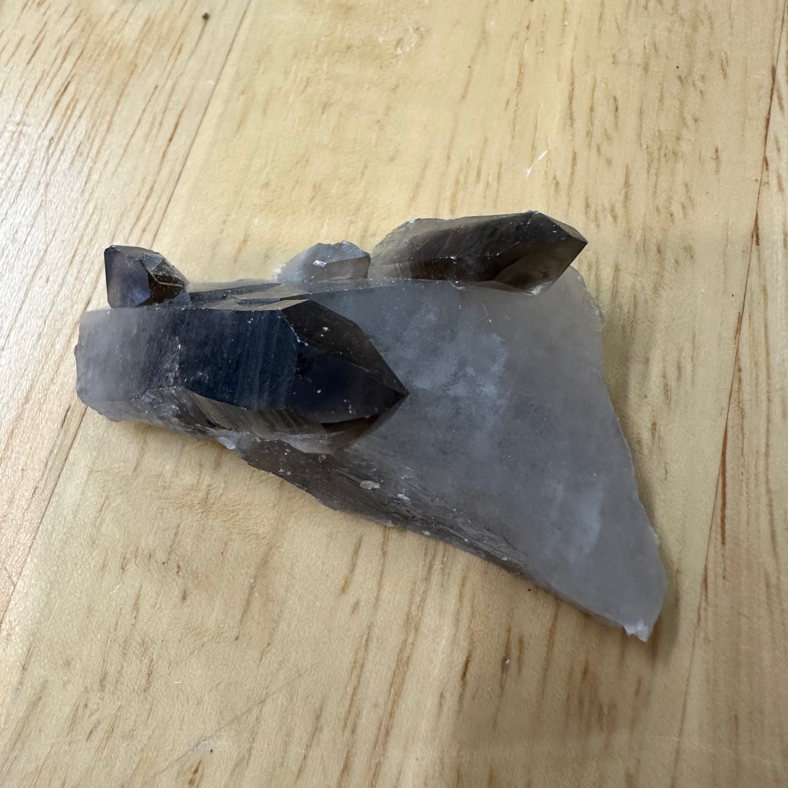 Smoky Quartz Cluster – Natural Crystal Formation