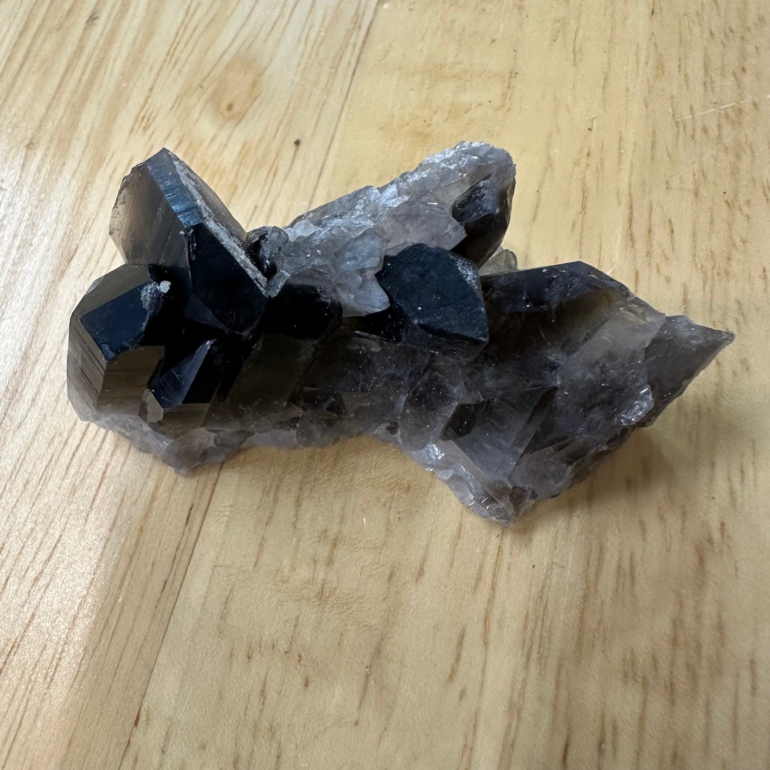 Smoky Quartz Cluster – Natural Crystal Formation