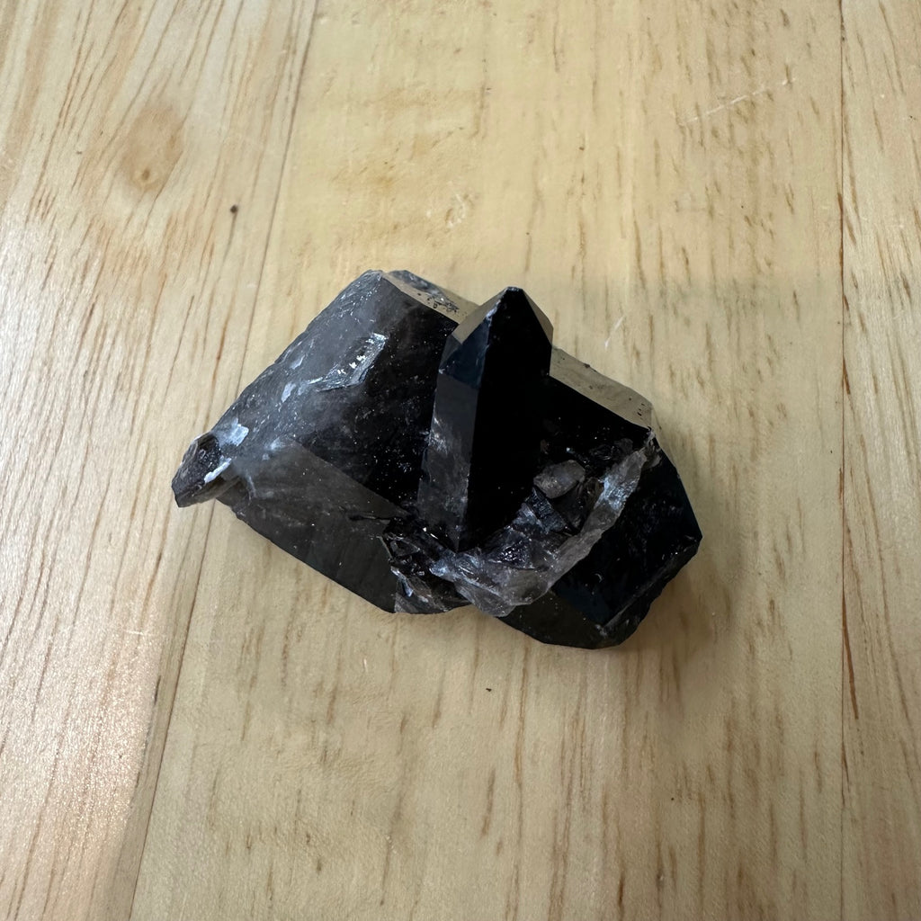 Smoky Quartz Cluster – Natural Crystal Formation