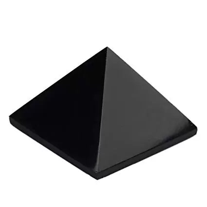 Black Obsidian pyramid