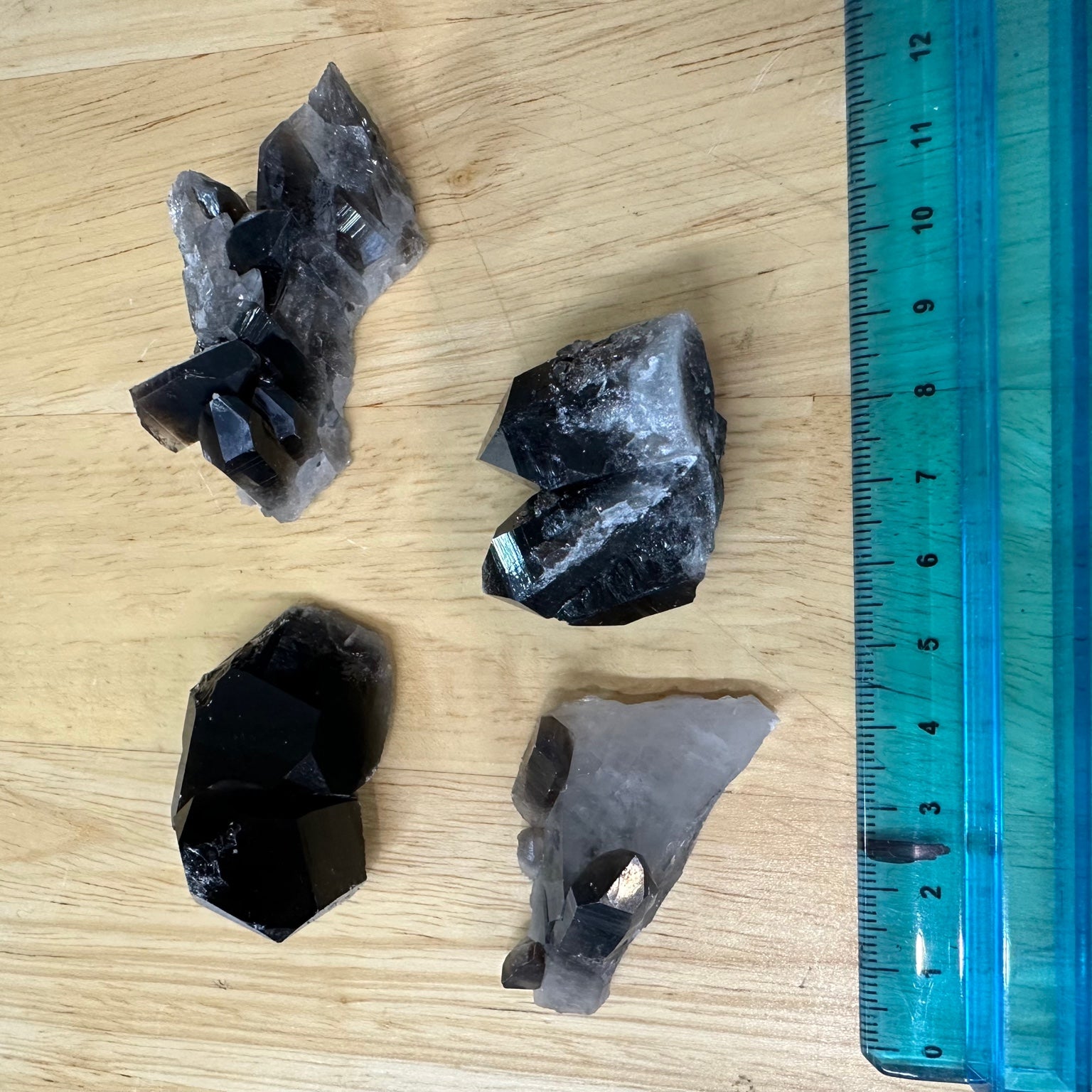 Smoky Quartz Cluster – Natural Crystal Formation