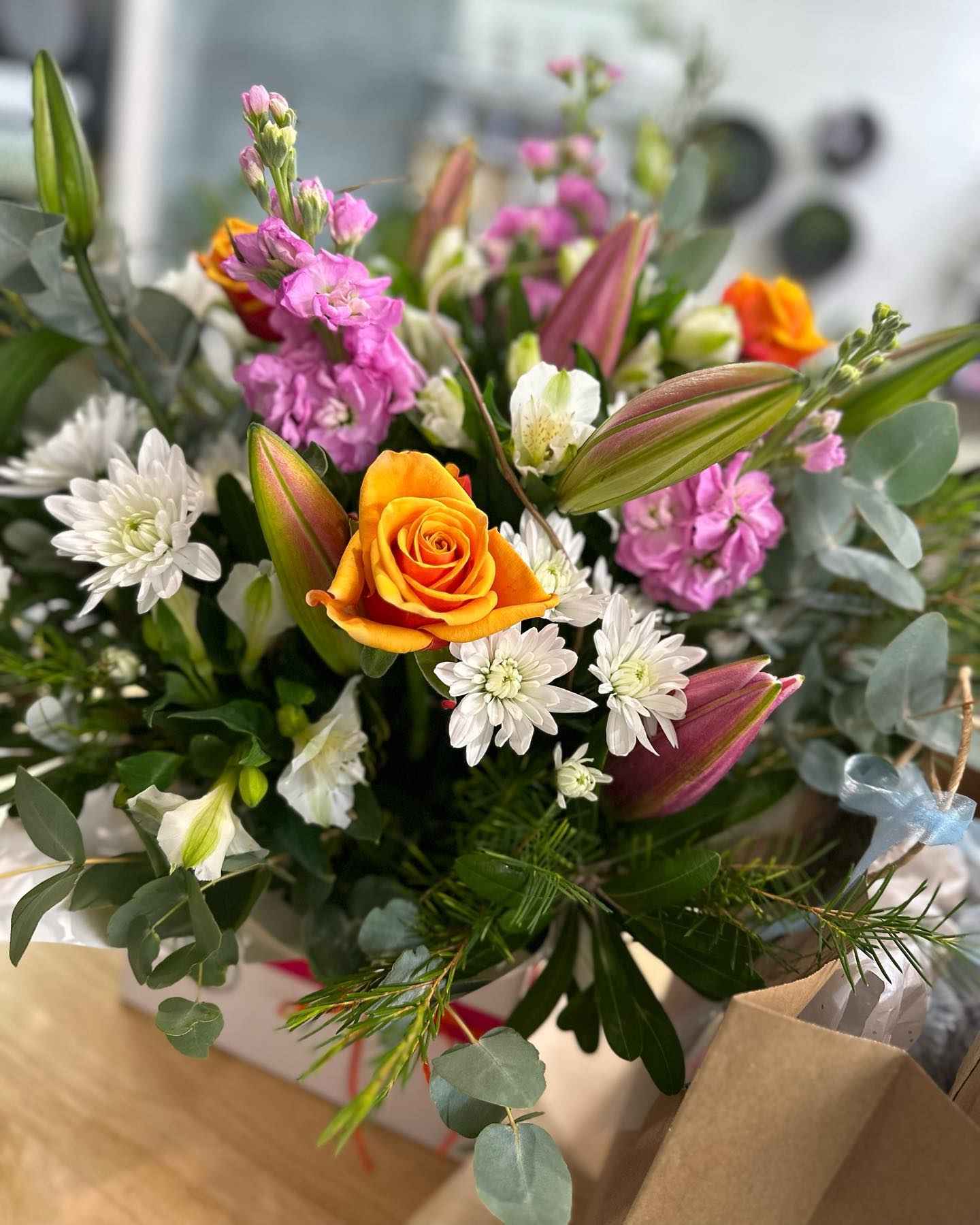 Deluxe Posy Box - Florist Launceston
