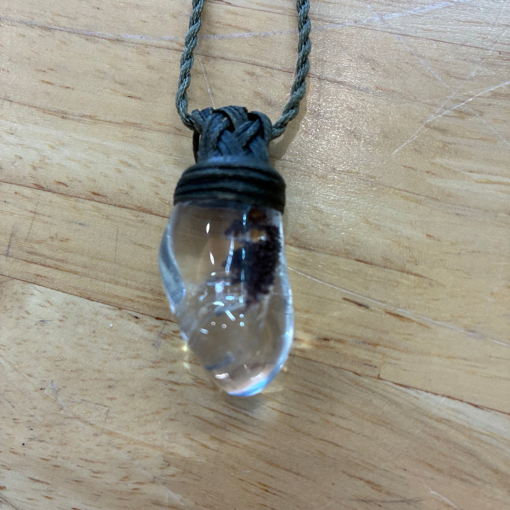 Clear Quartz with Inclusions Necklace – Clarity, Insight & Amplified Energy