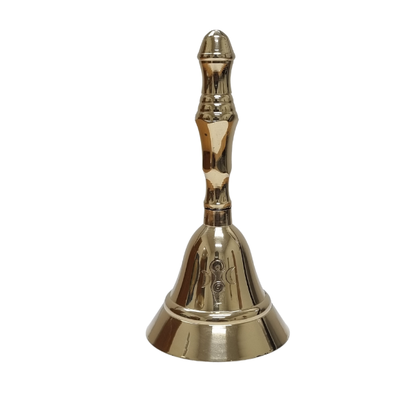 Hand Brass Bell Goddess