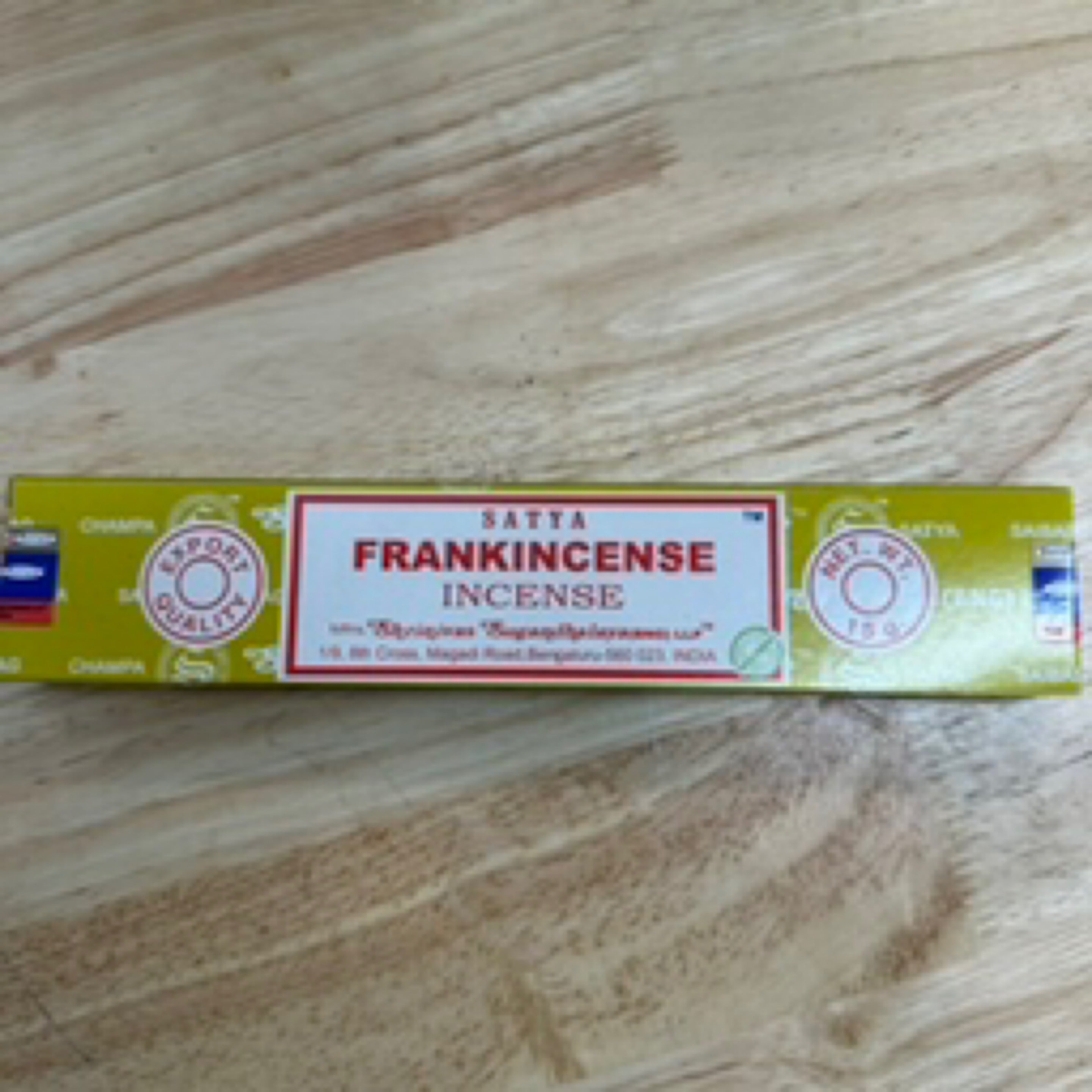 Frankincense Incense Sticks Satya 15g