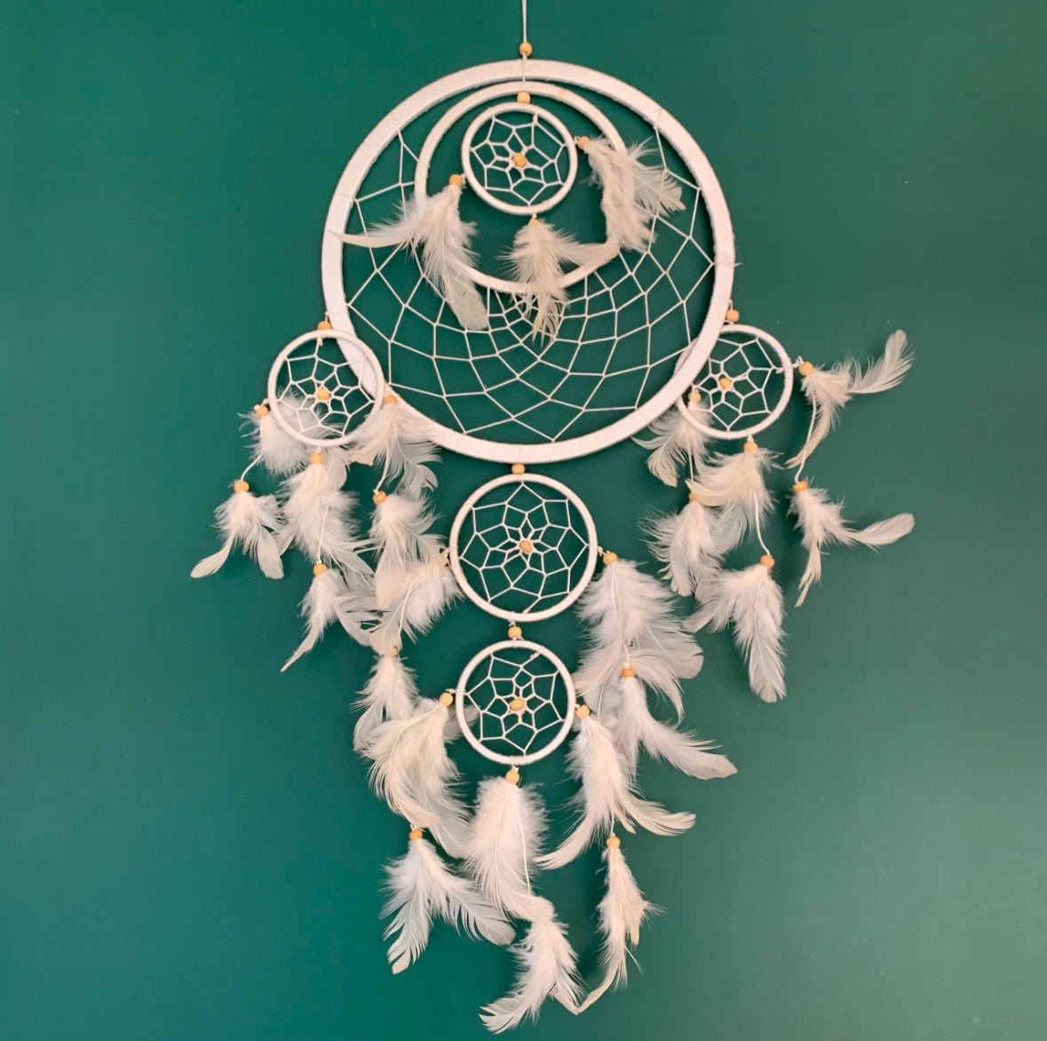 White Moon Dream Catcher