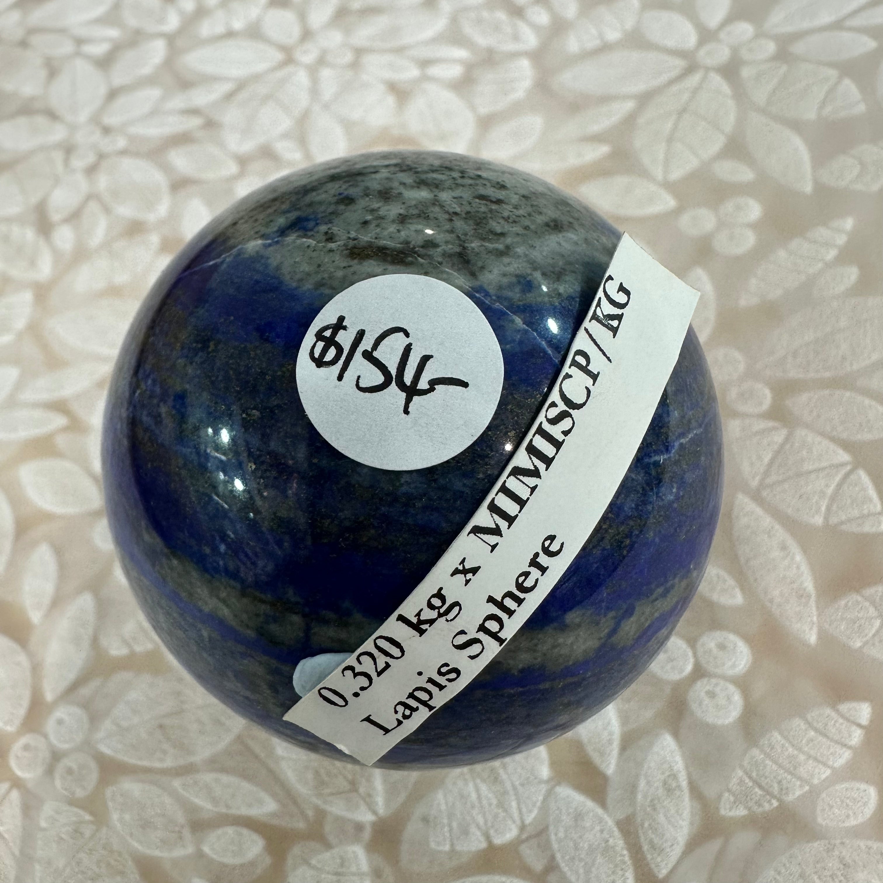Lapis Lazuli Sphere – 320g