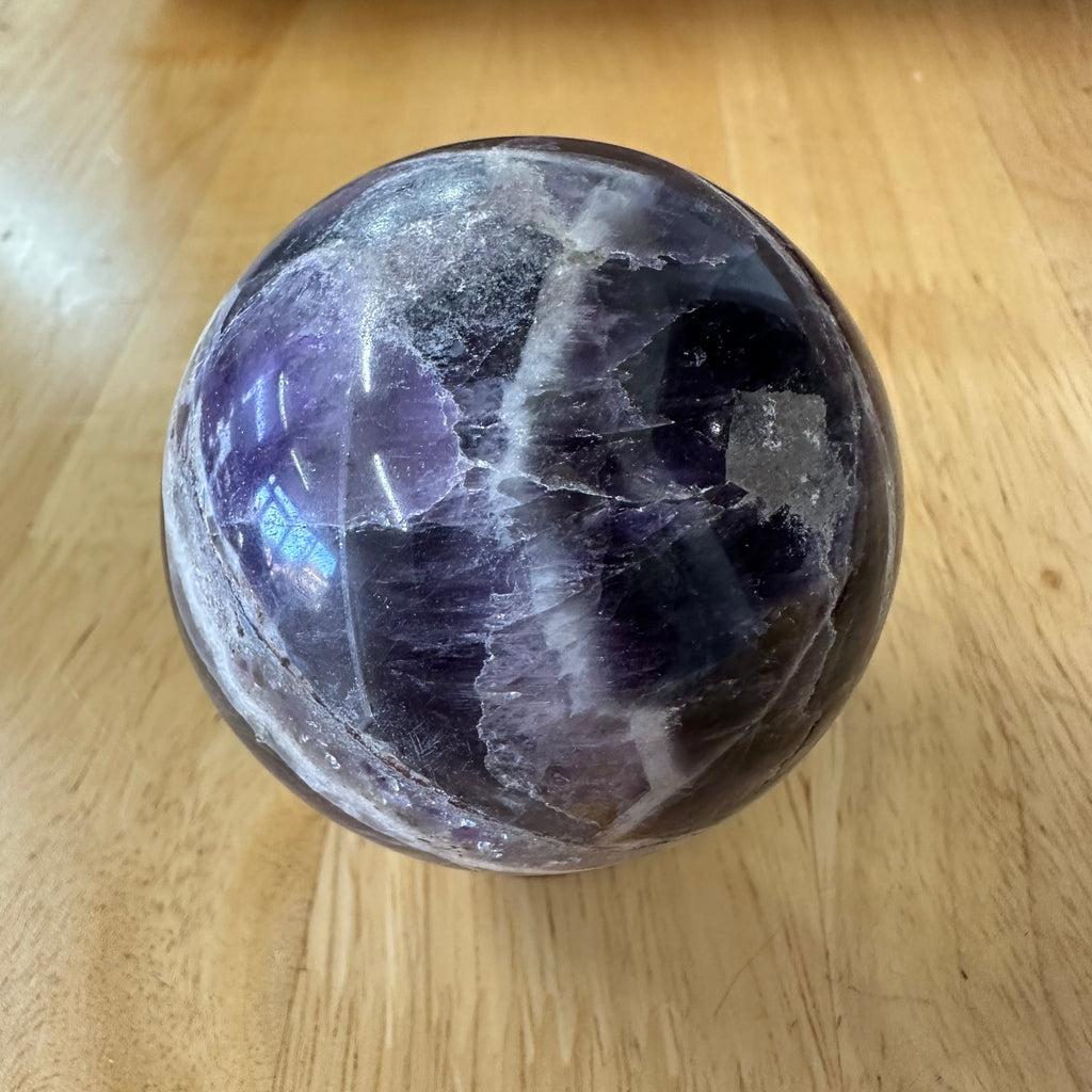 एमेथिस्ट स्फेयर 6 सेमी
