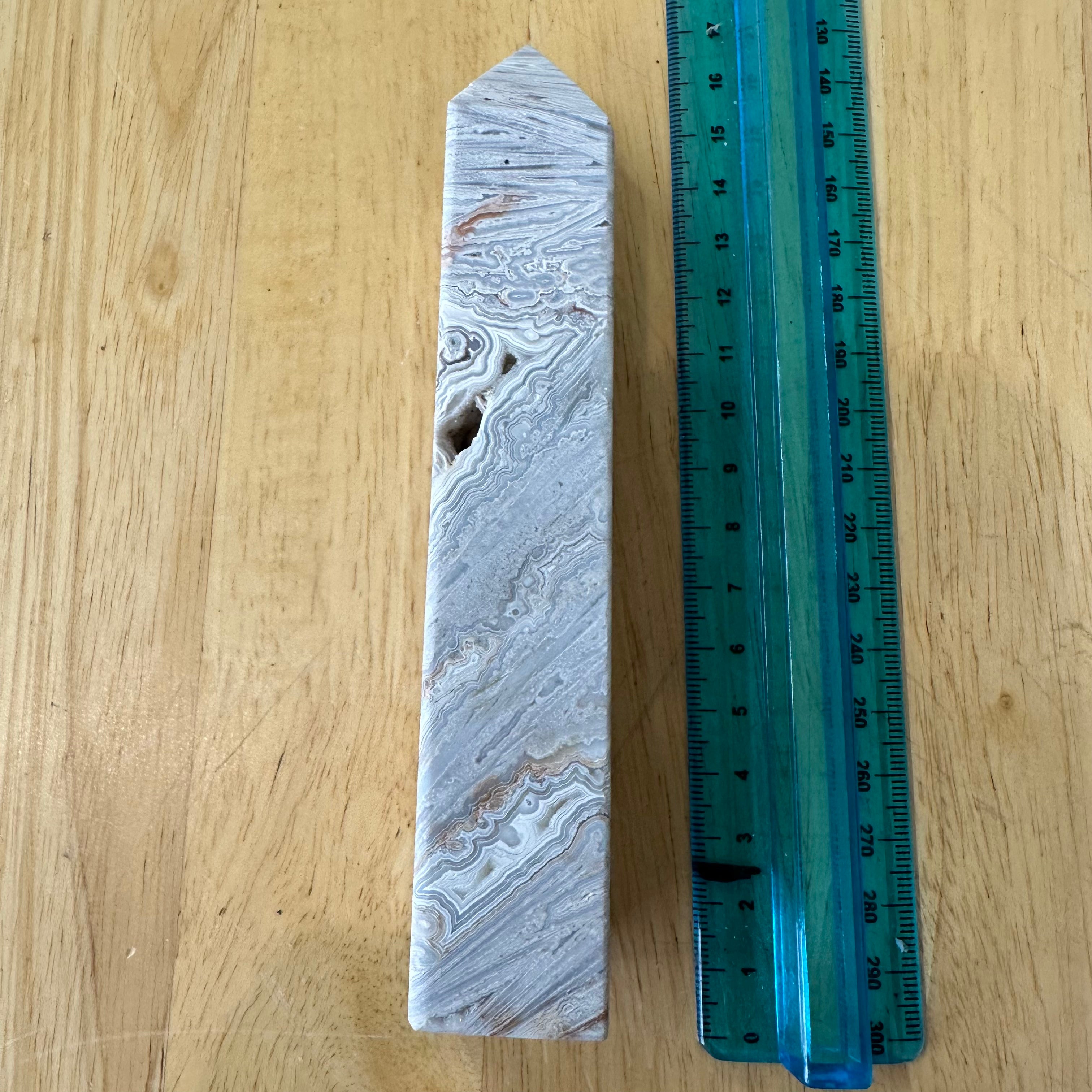 Celestial Prism Quartz Obelisk