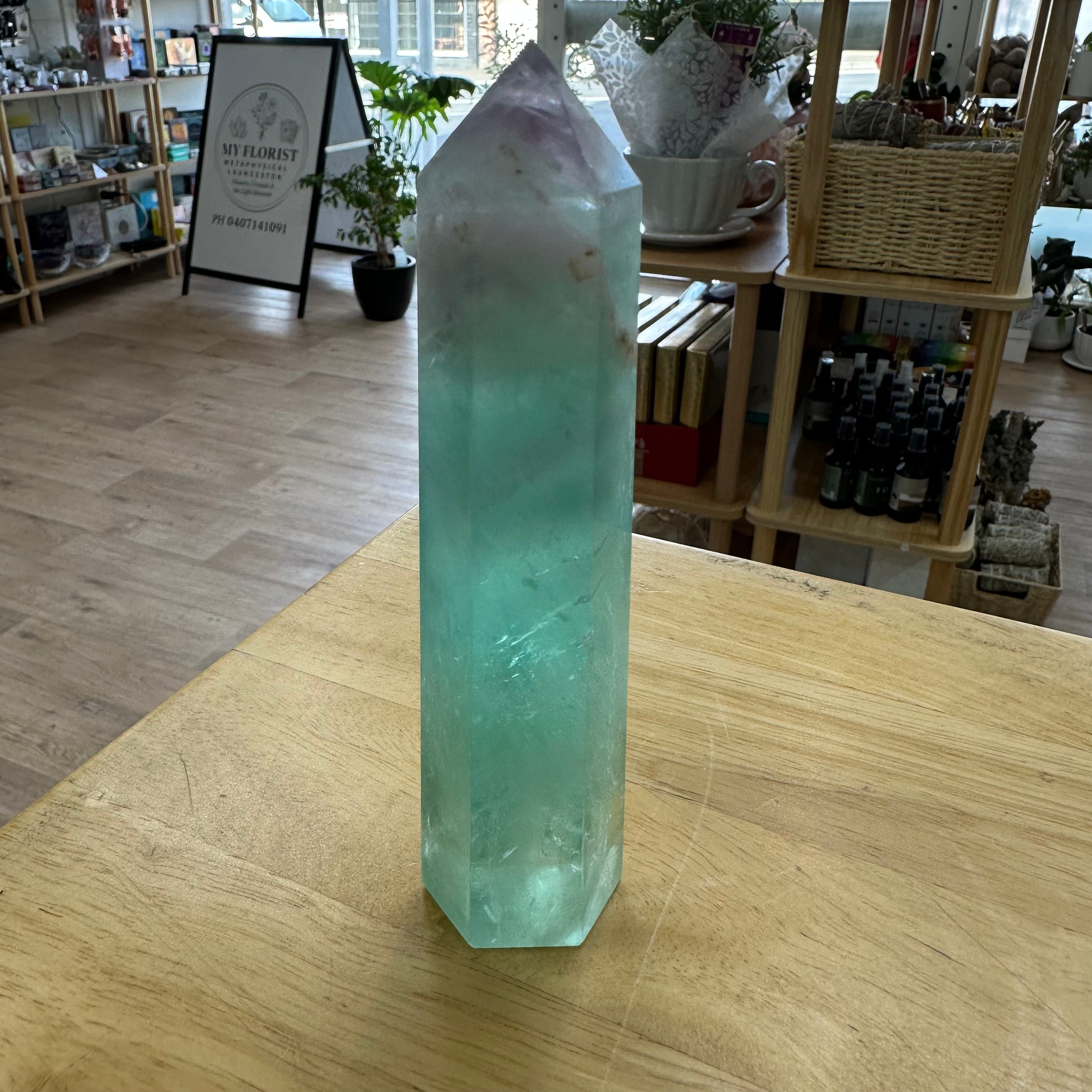 Watermelon Fluorite Generator – 0.230kg