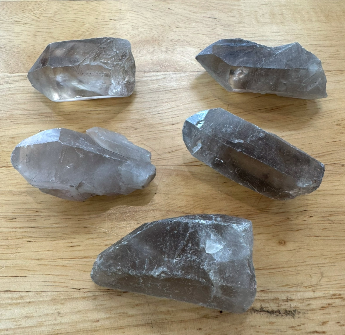 Smoky Quartz Points