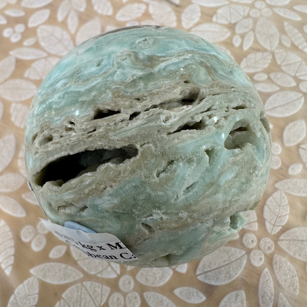 Caribbean Calcite Sphere – 375g