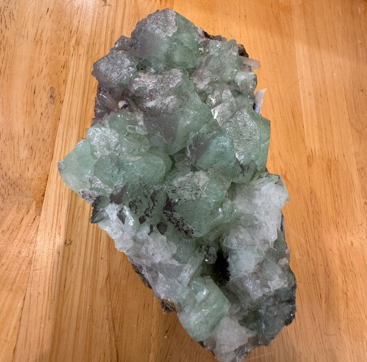 Apophyllite Cluster Green – Lonavala, India