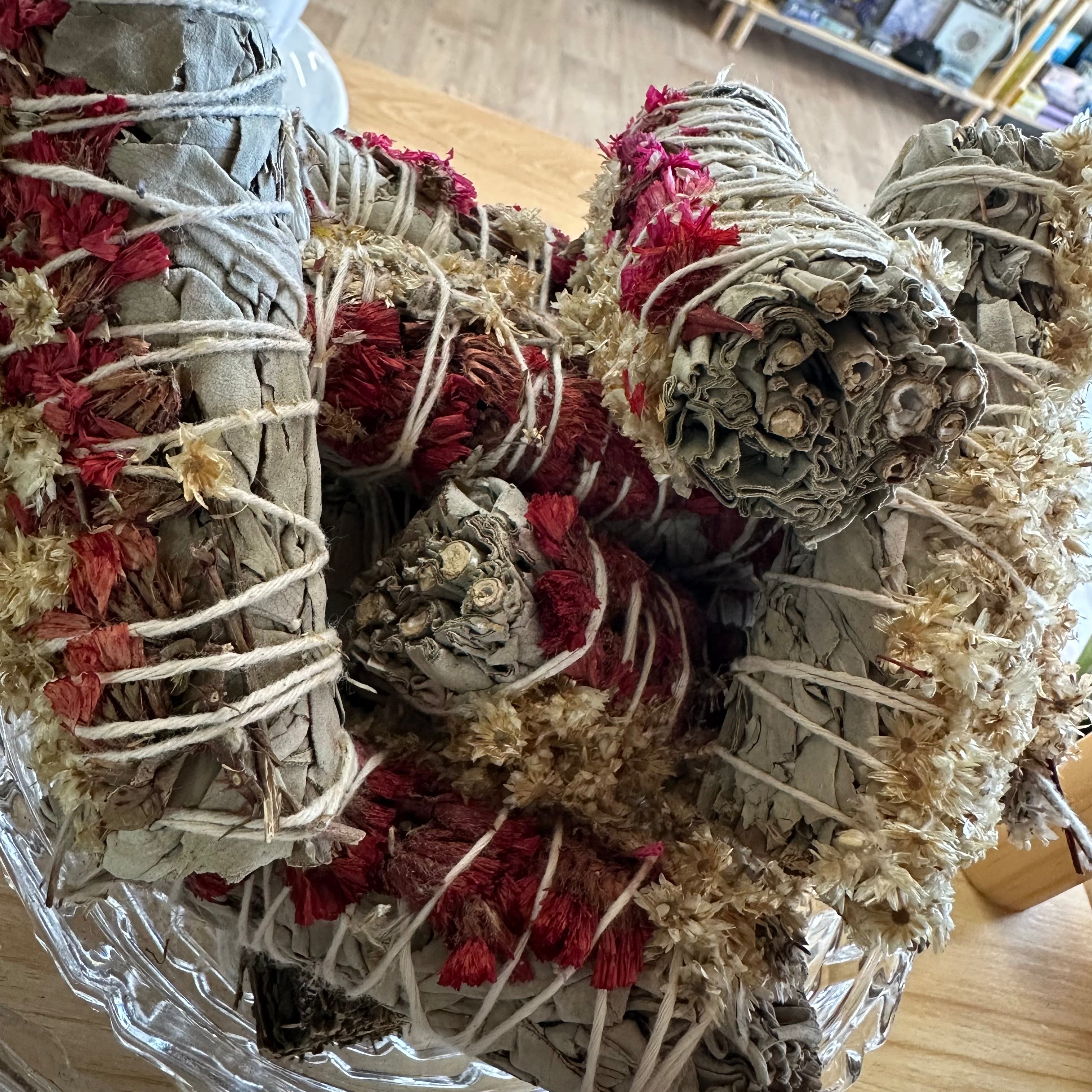 白鼠尾草宁静熏香