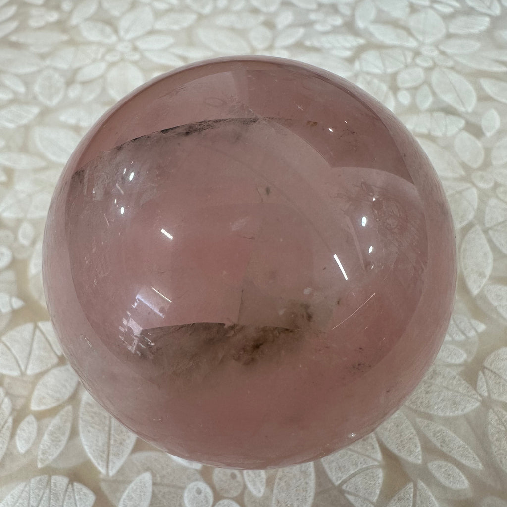 Rose Quartz Sphere – 6cm