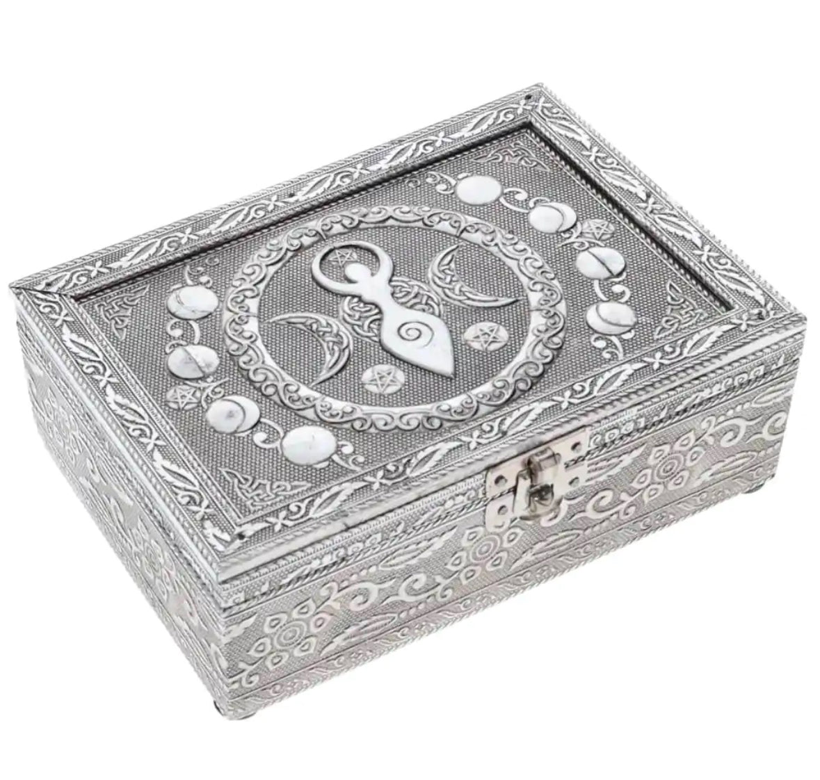 Jewellery Box - Moon Goddess Metal
