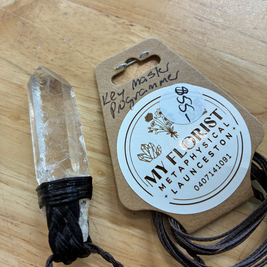 Key Master Programmer Quartz Leather Necklace - Activation