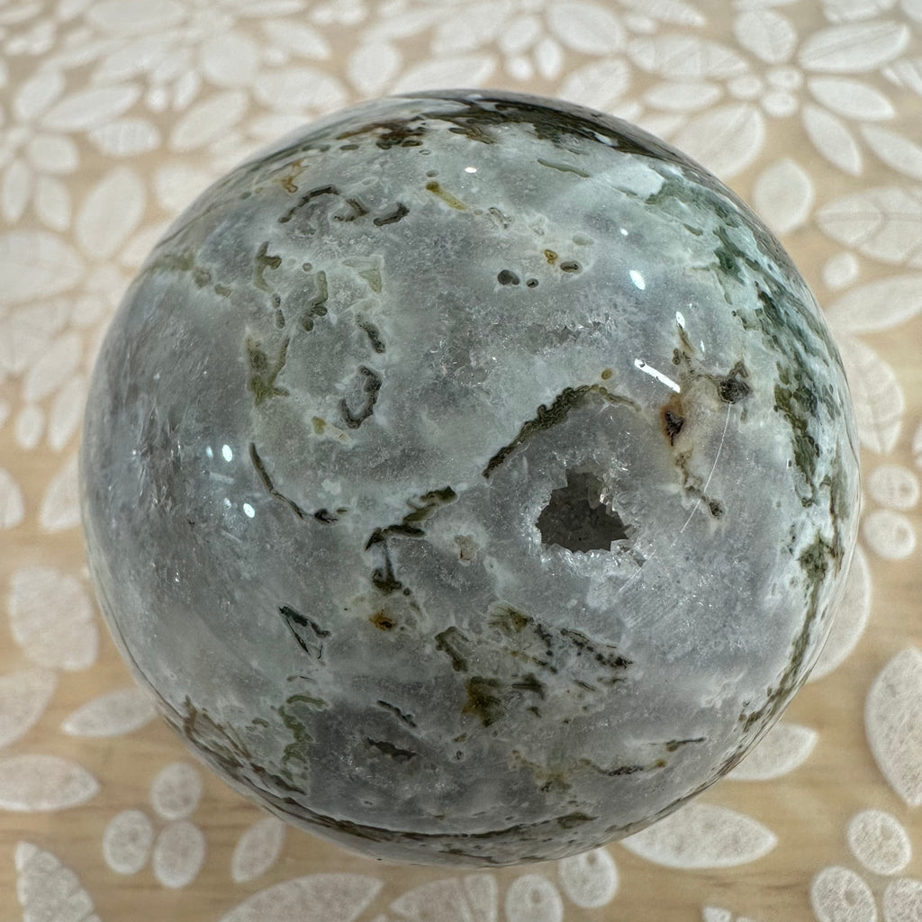 Moss Agate Sphere – 246g