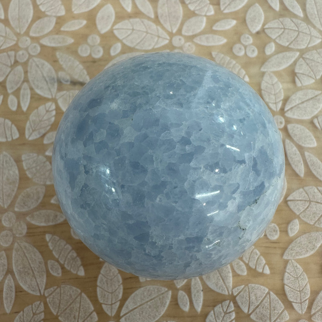 Blue Calcite Sphere – 315g