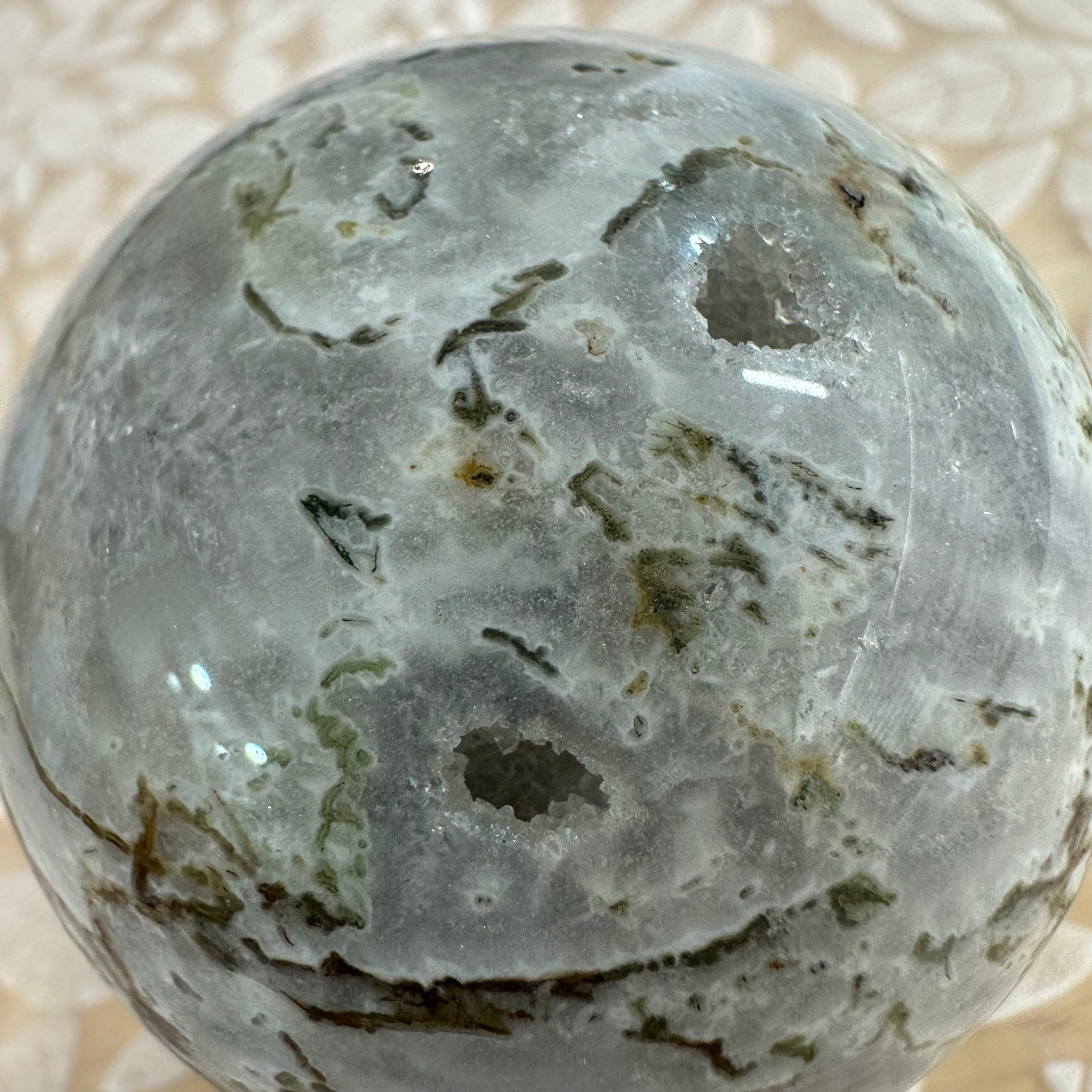 Moss Agate Sphere – 246g