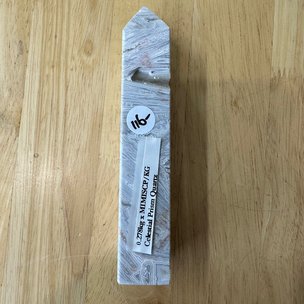 Celestial Prism Quartz Obelisk