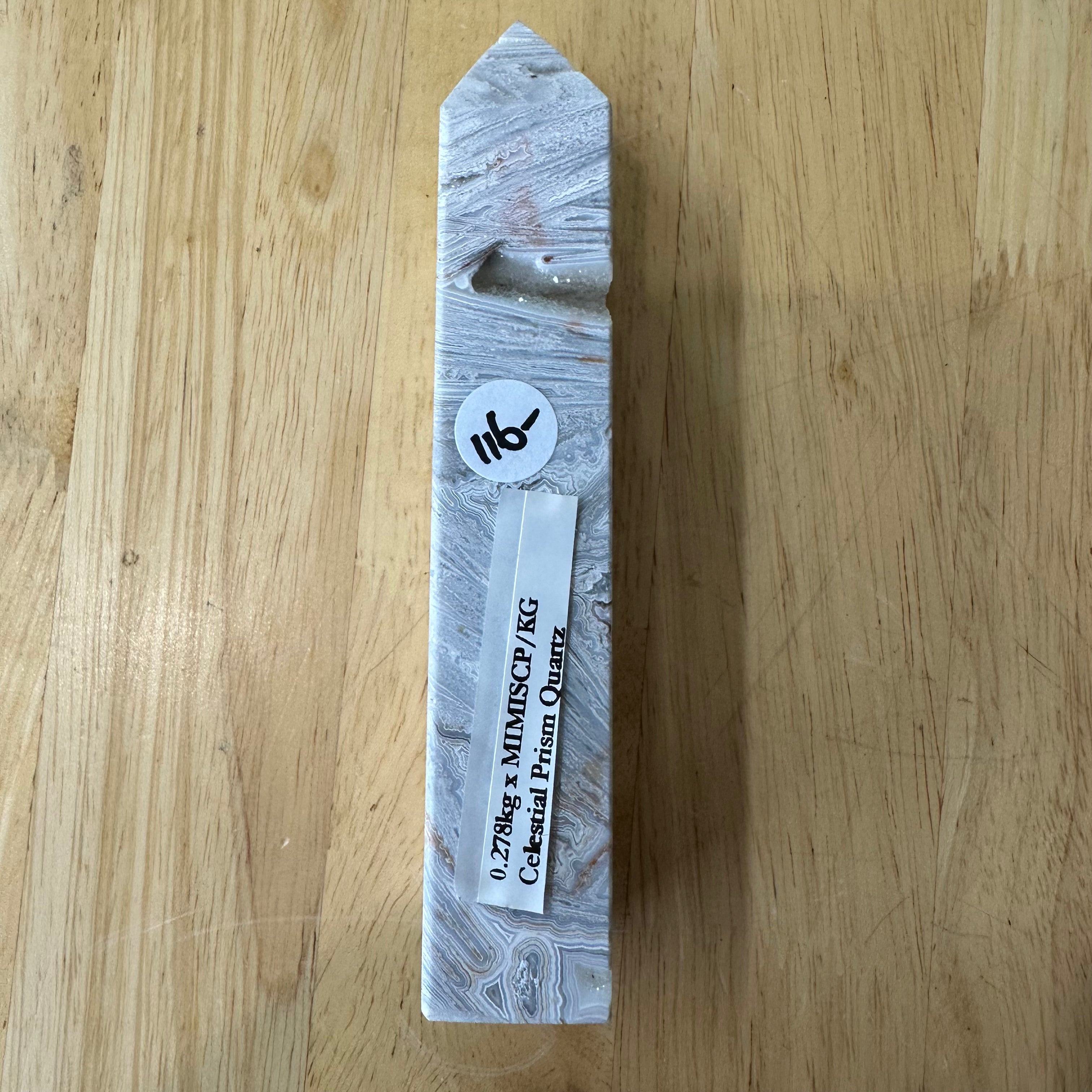 Celestial Prism Quartz Obelisk