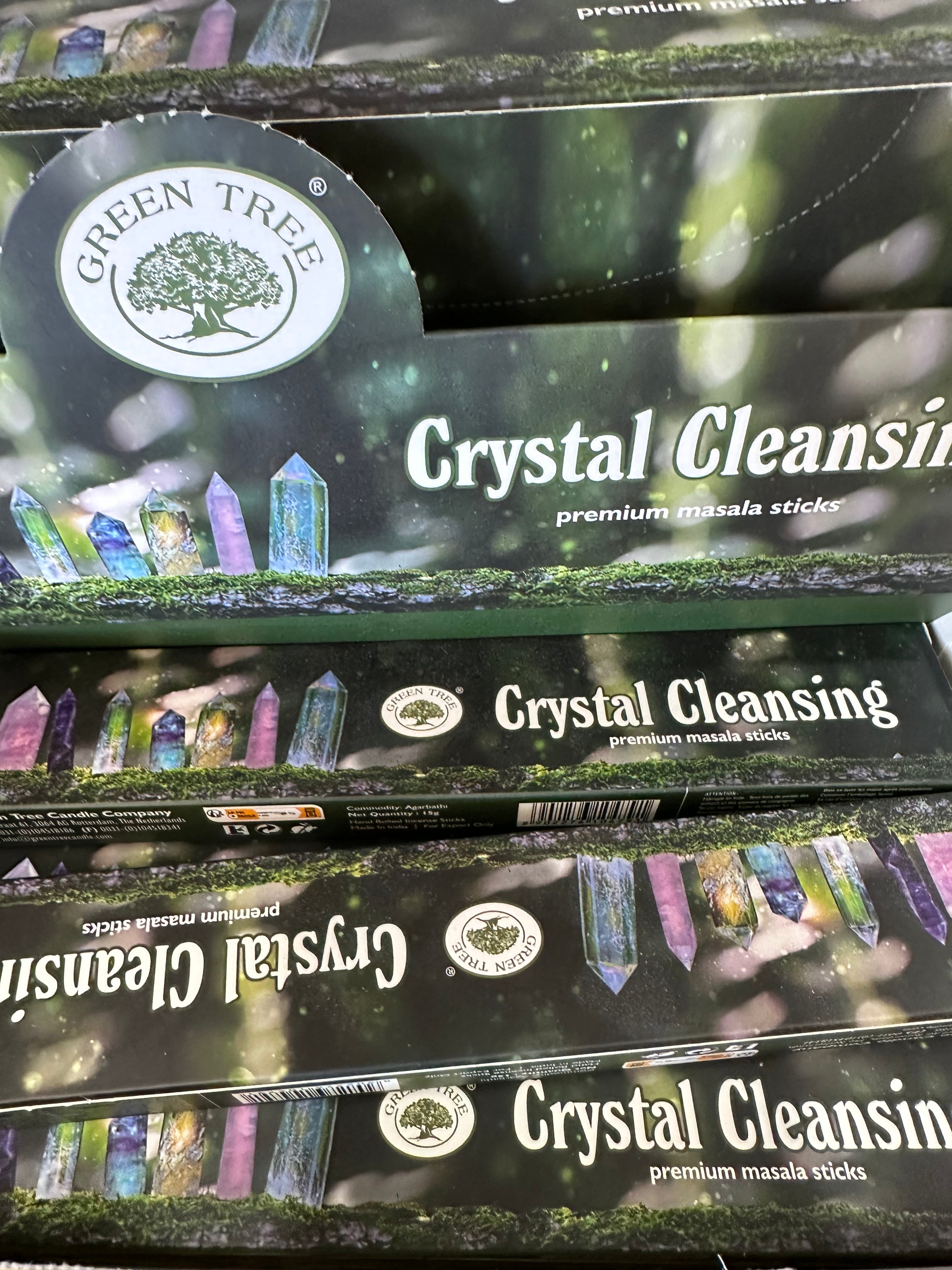 Green Tree – Crystal Cleansing Incense 15g