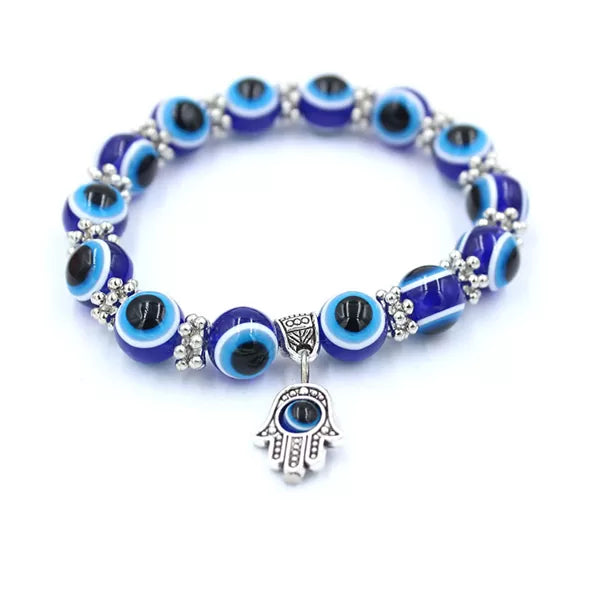 Blue Eye Hamsa Bracelet