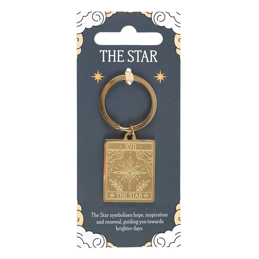 Star Tarot Keyring