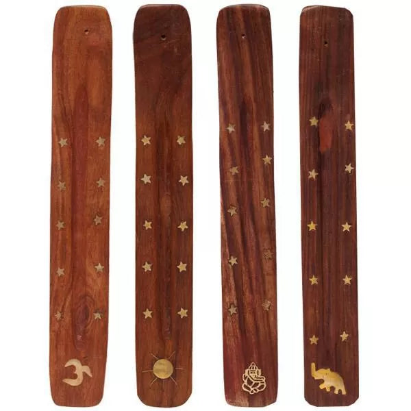 Incense Holder Wooden Ash Catcher - Various Designs