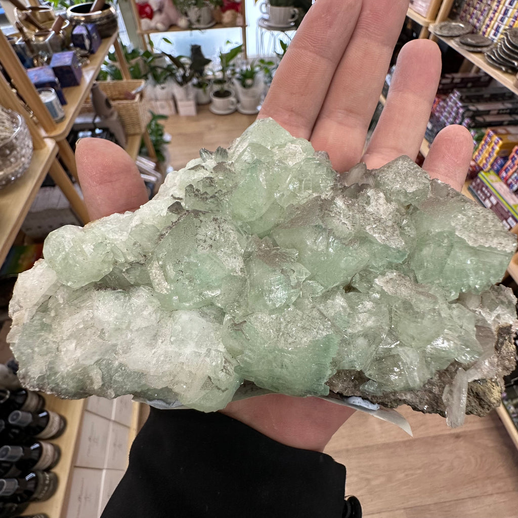 Apophyllite Cluster Green – Lonavala, India