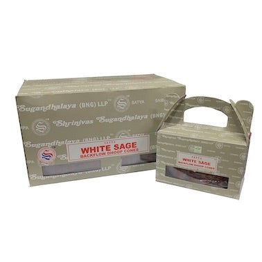 White Sage Backflow | Incense Cones