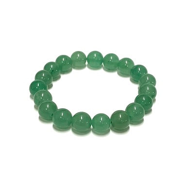 Green Aventurine Bead Bracelet 10mm