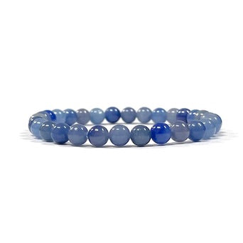 Blue Aventurine Bead Bracelet 6mm