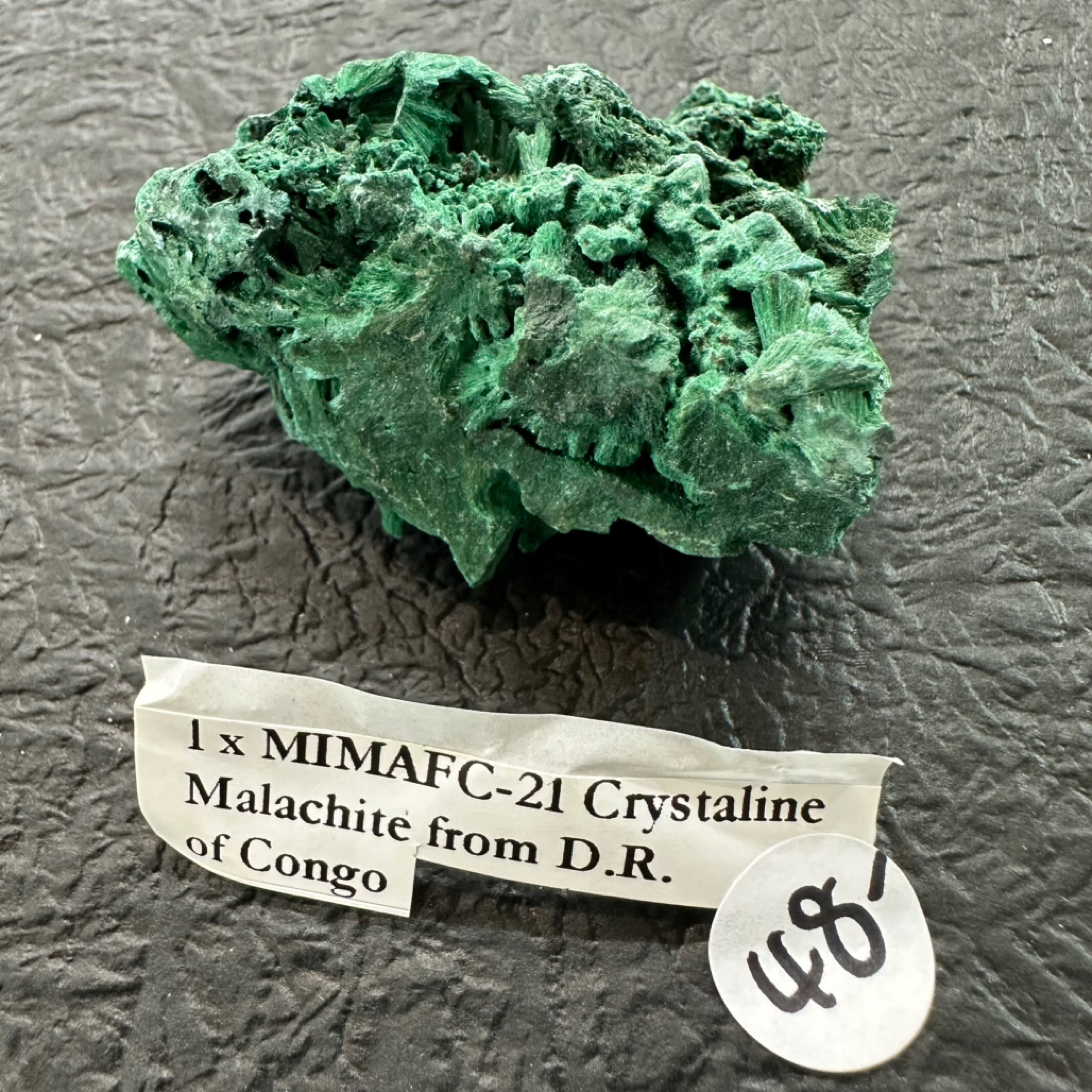 Malachite Fibrous Crystalline