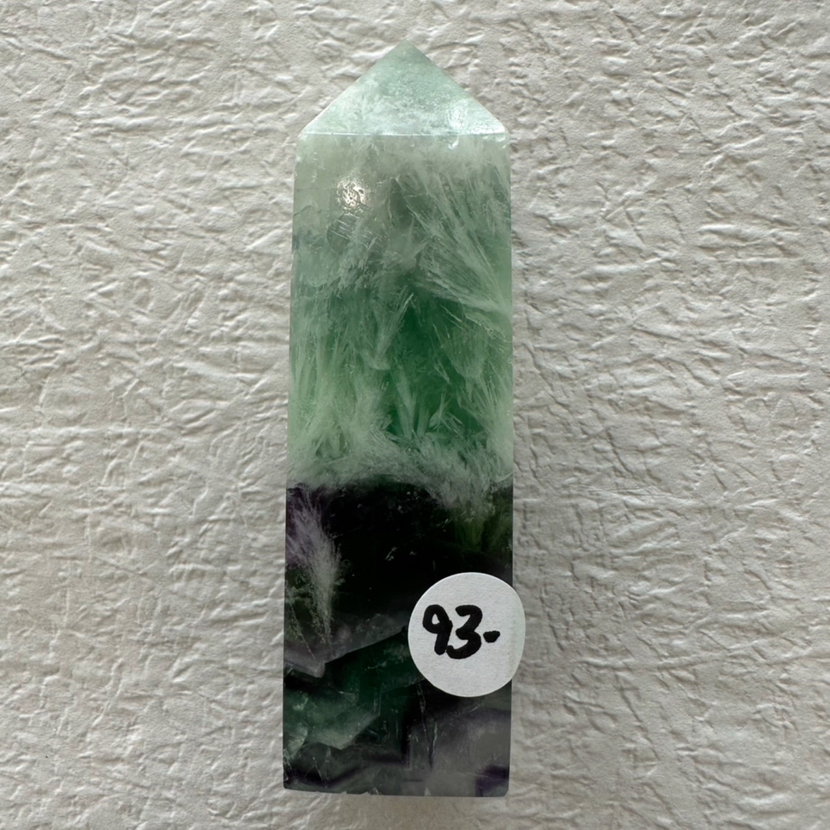 Feather Fluorite Obelisk