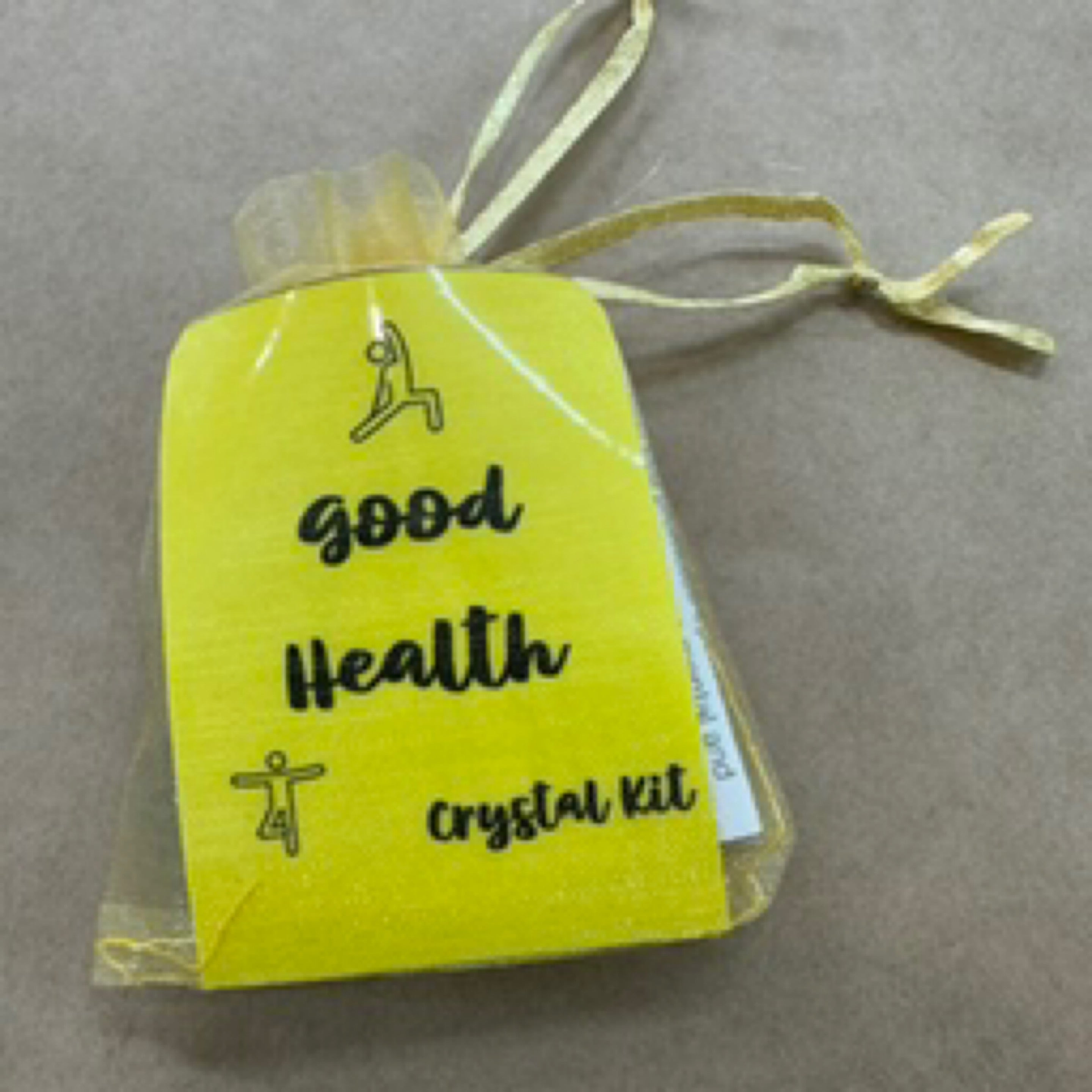 Good Health Crystal Wish Bags