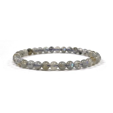 Labradorite Bead Bracelet 6mm