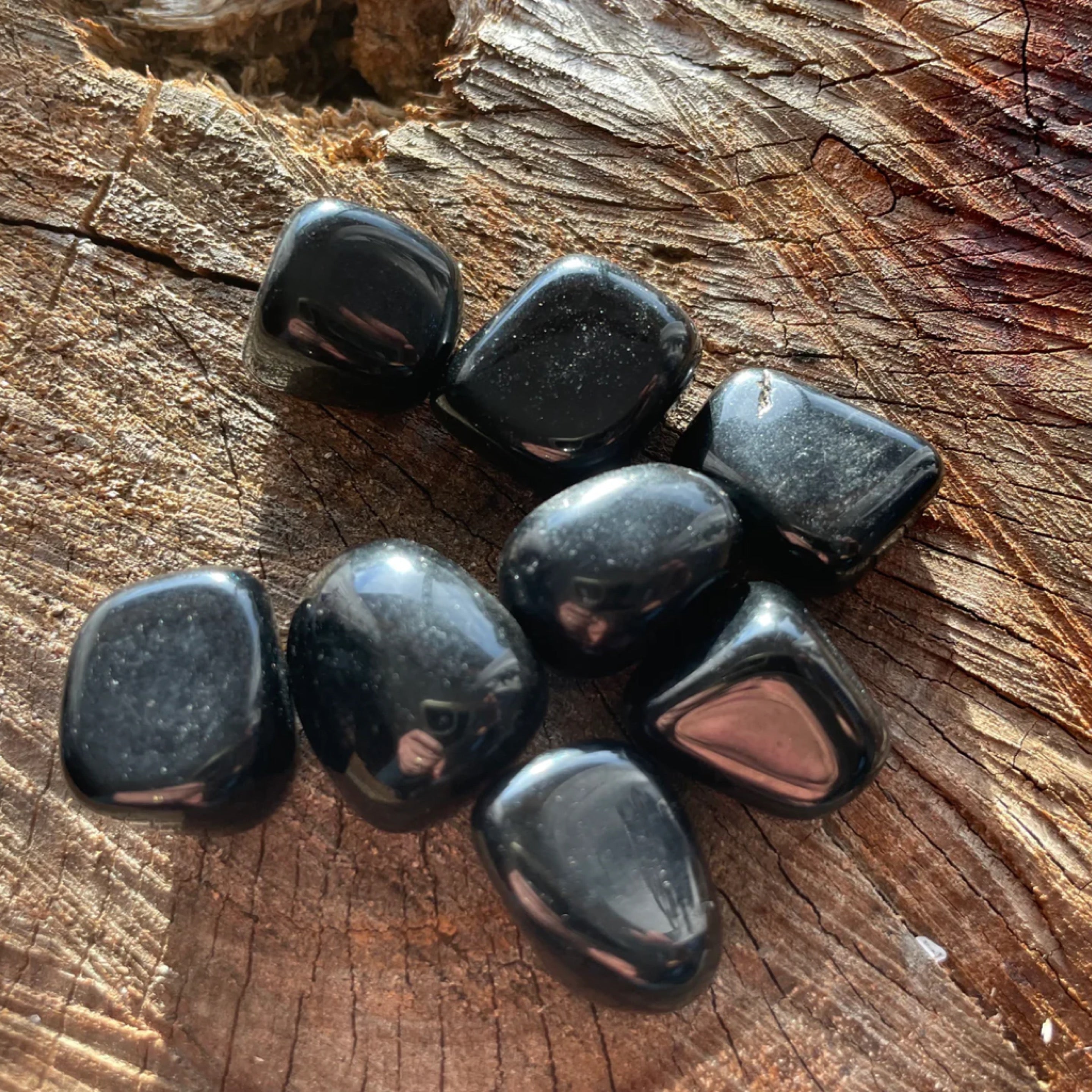 Black Obsidian Tumble Stones
