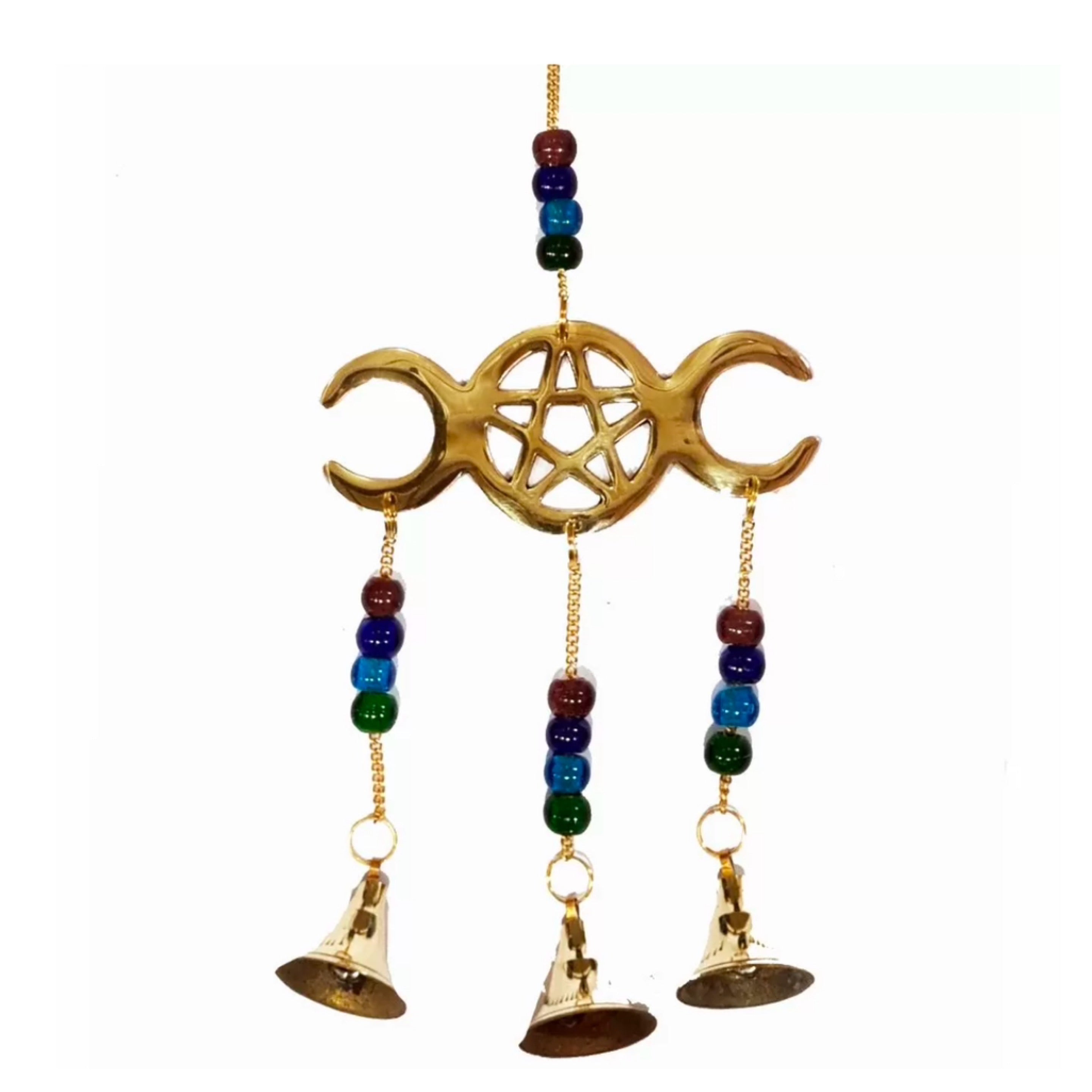 Brass Bell Triple Moon
