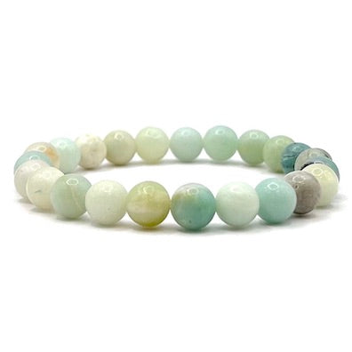 Amazonite Bead Bracelet 8mm