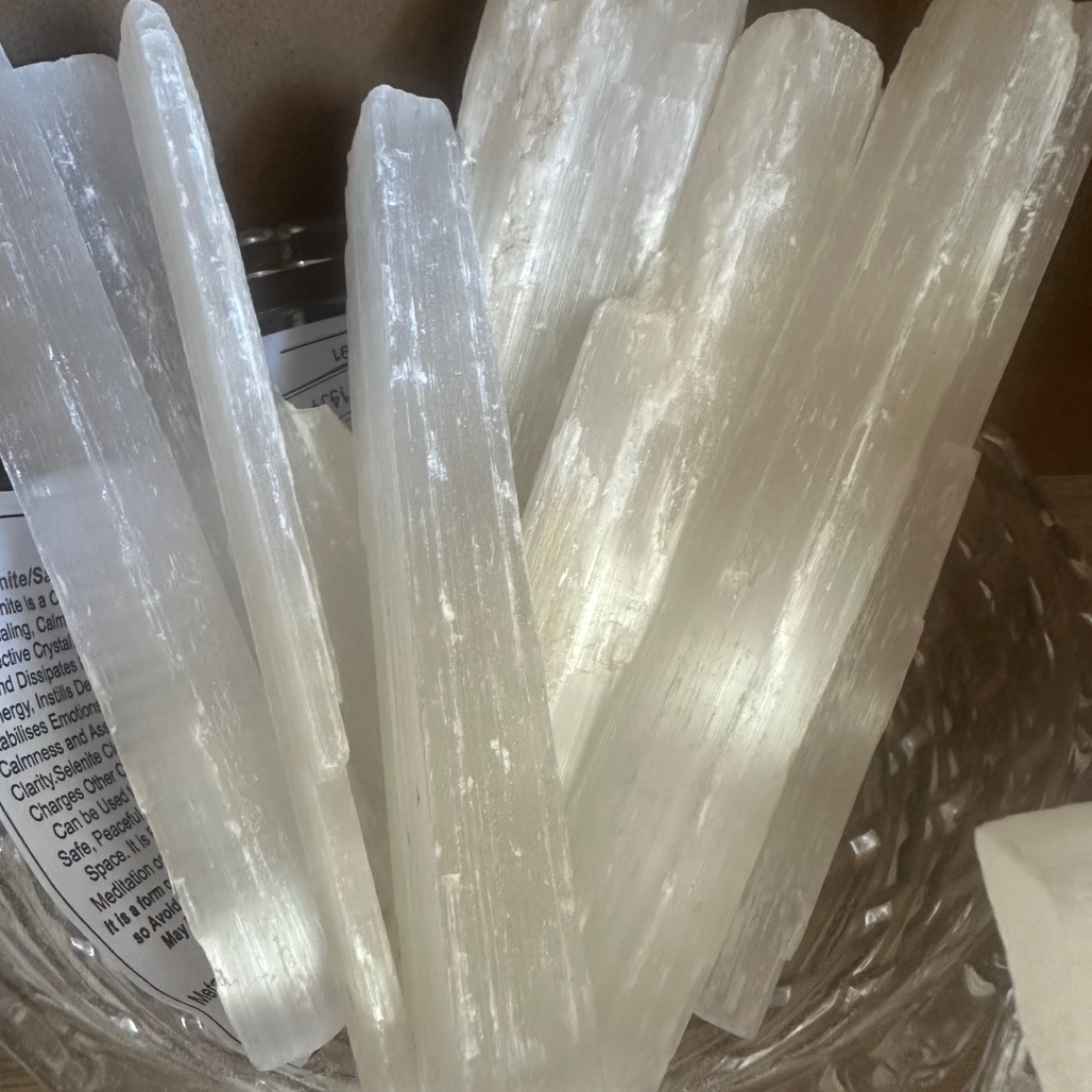 सेलेनाइट छड़ी - बड़ी