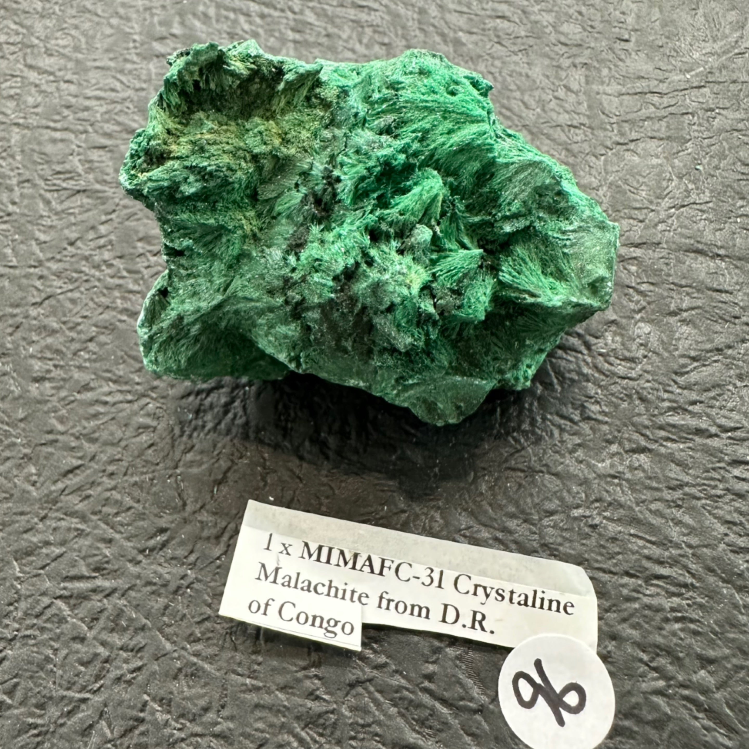 Malachite Fibrous Crystalline