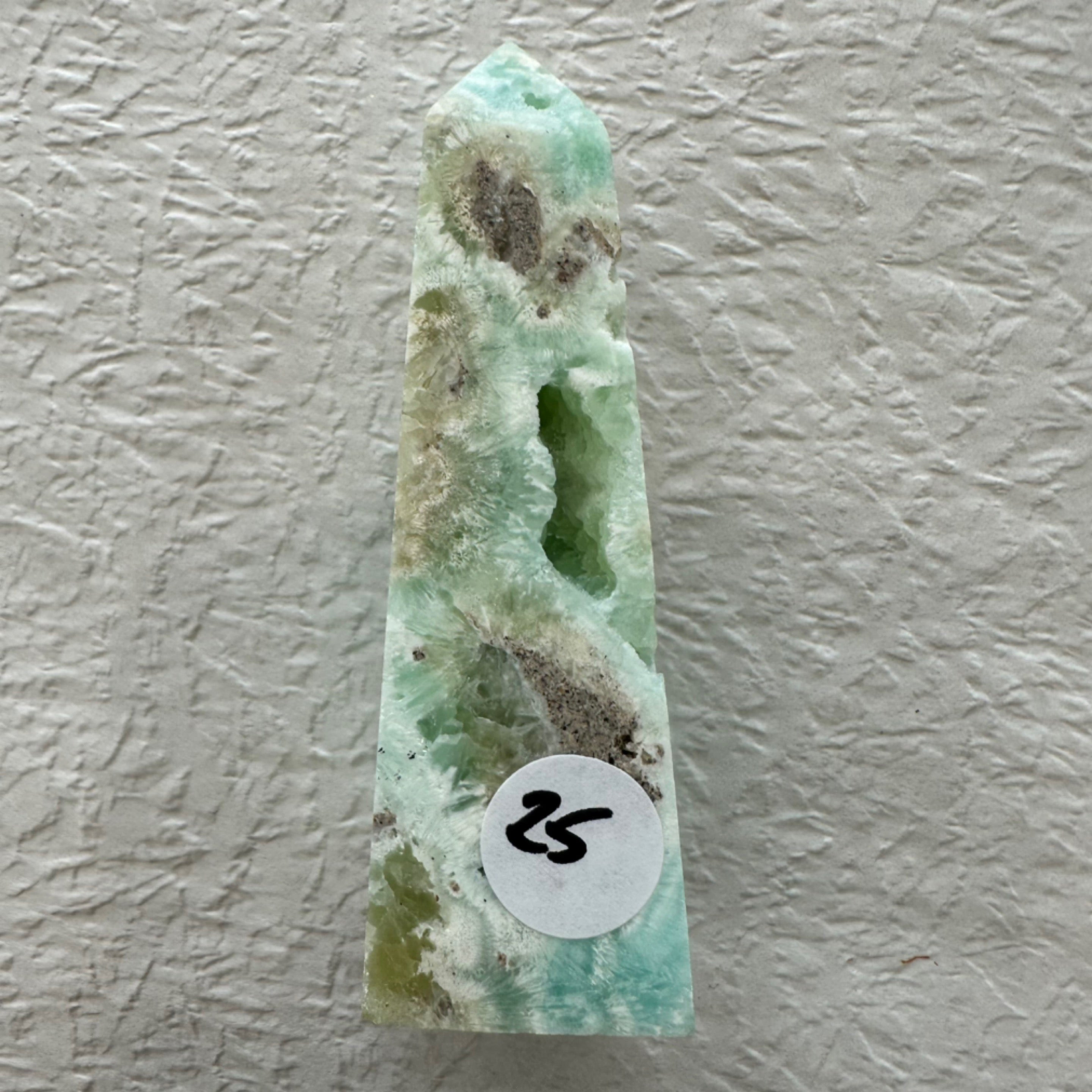Caribbean Calcite Obelisk