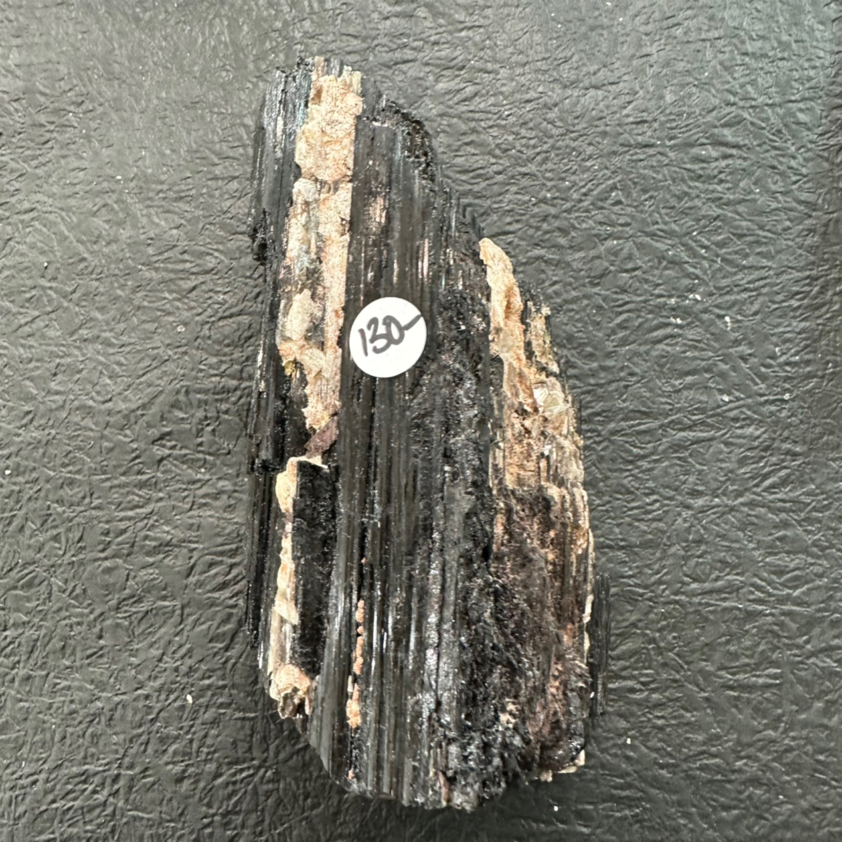 Black Tourmaline Sawn Base