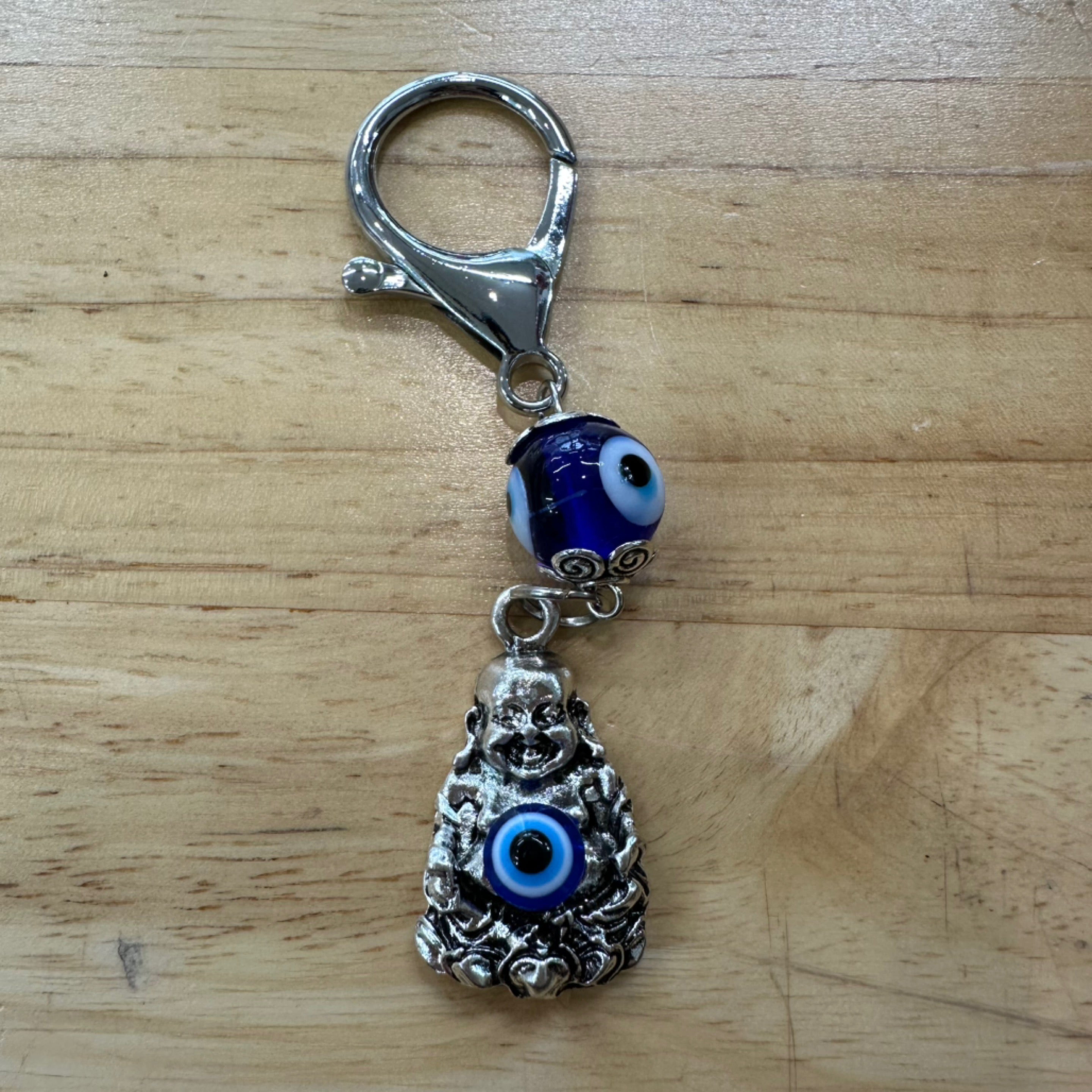 Blue Eye | Evil Eye Keyring Buddha