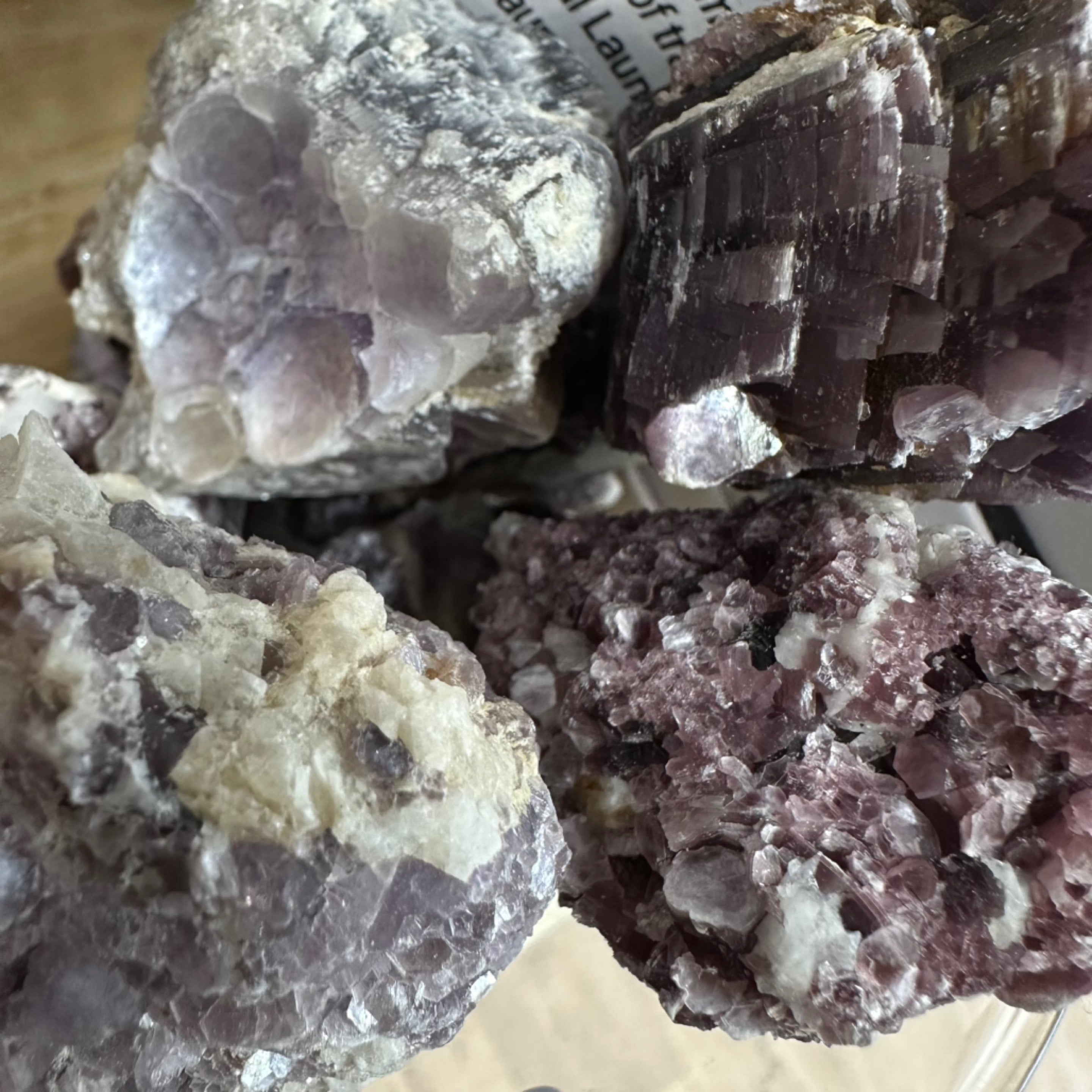 Lepidolite Decorator Specimens Botryoidal