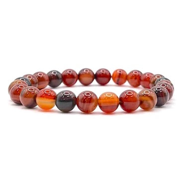 Dream Agate Bead Bracelet 8mm